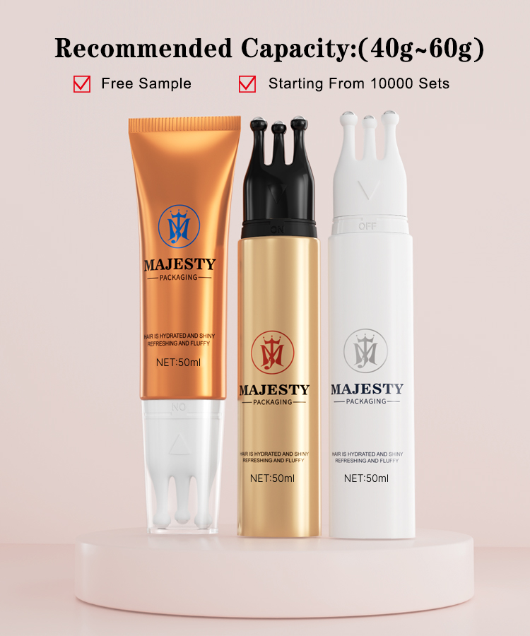 Пластиковая PE косметическая трубка по уходу 