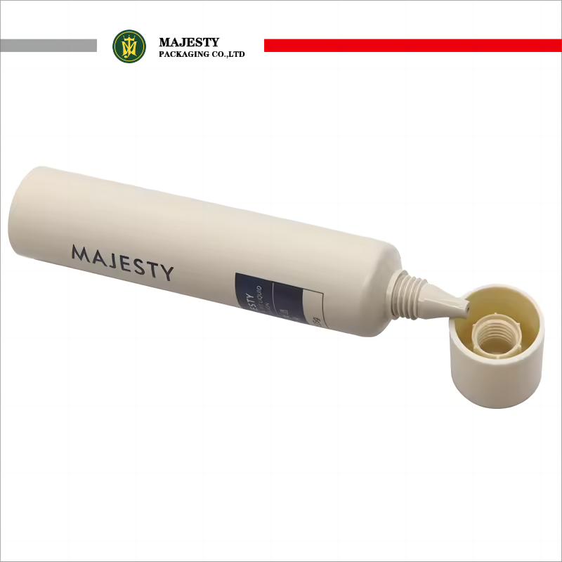 Индивидуальные 10-40 мл 5-слойные полиэтиленовые тюбики, пустые мягкие на ощупь полиэтиленовые тюбики, солнцезащитный крем, основа для ухода за лицом, длинная насадка-тюбик, контейнер