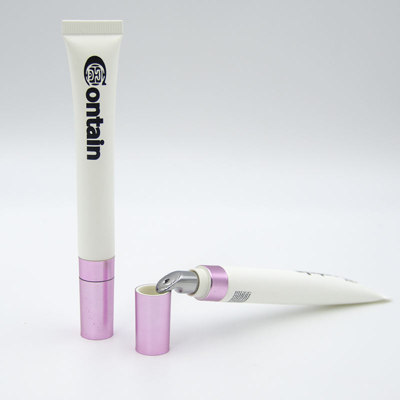 Лидер продаж, 10 мл, 15 мл, 20 мл, упаковочная трубка с вибрирующей головкой-аппликатором для крема для глаз, помады, солнцезащитного крема и очищающего средства