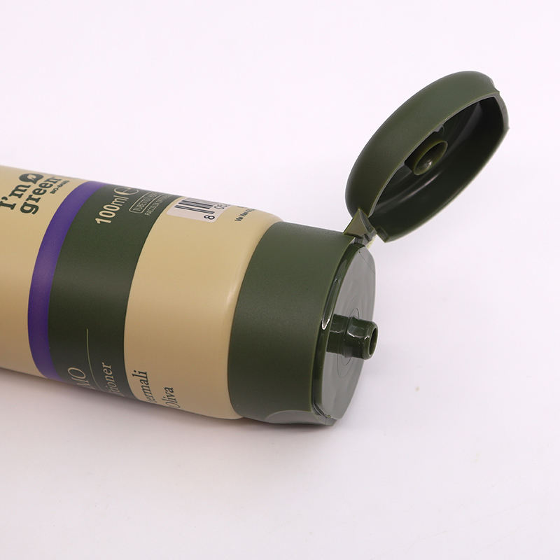 OEM 100 мл-200 мл пластиковая косметическая упаковка тюбик пустой откидной верх тюбик для шампуня и лосьона для тела сжимаемая упаковка Очищение лица