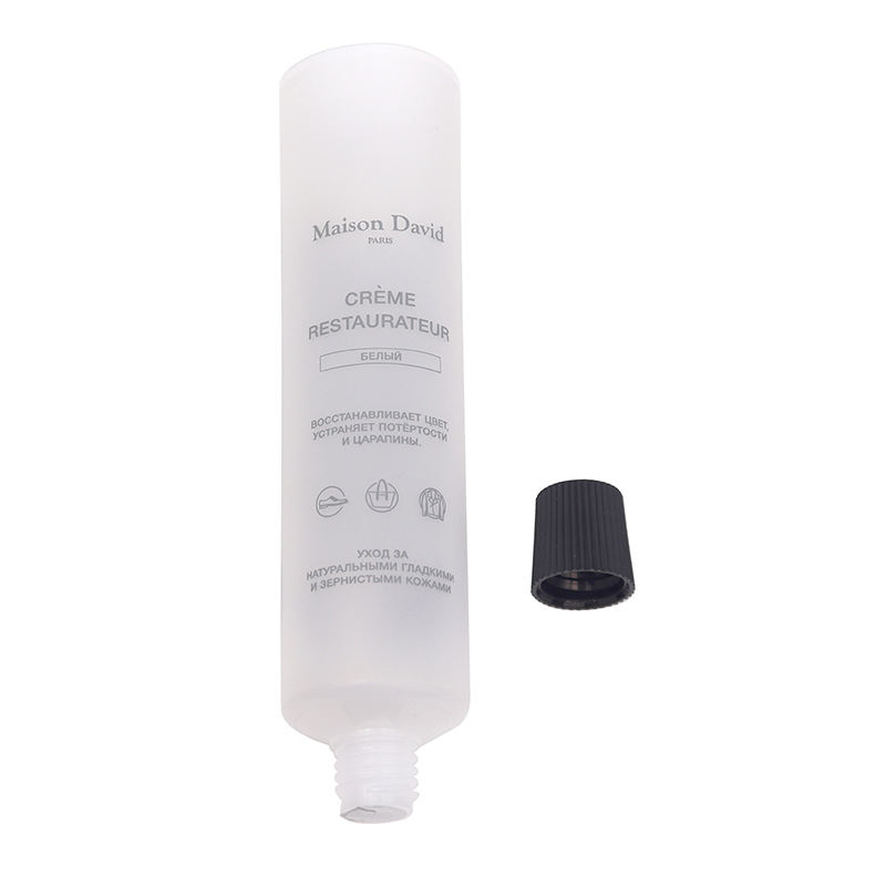 OEM прозрачные пластиковые пустые тюбики для ухода за лицом, крем для рук, зубная паста, солнцезащитный крем, шампунь, упаковка с завинчивающейся крышкой