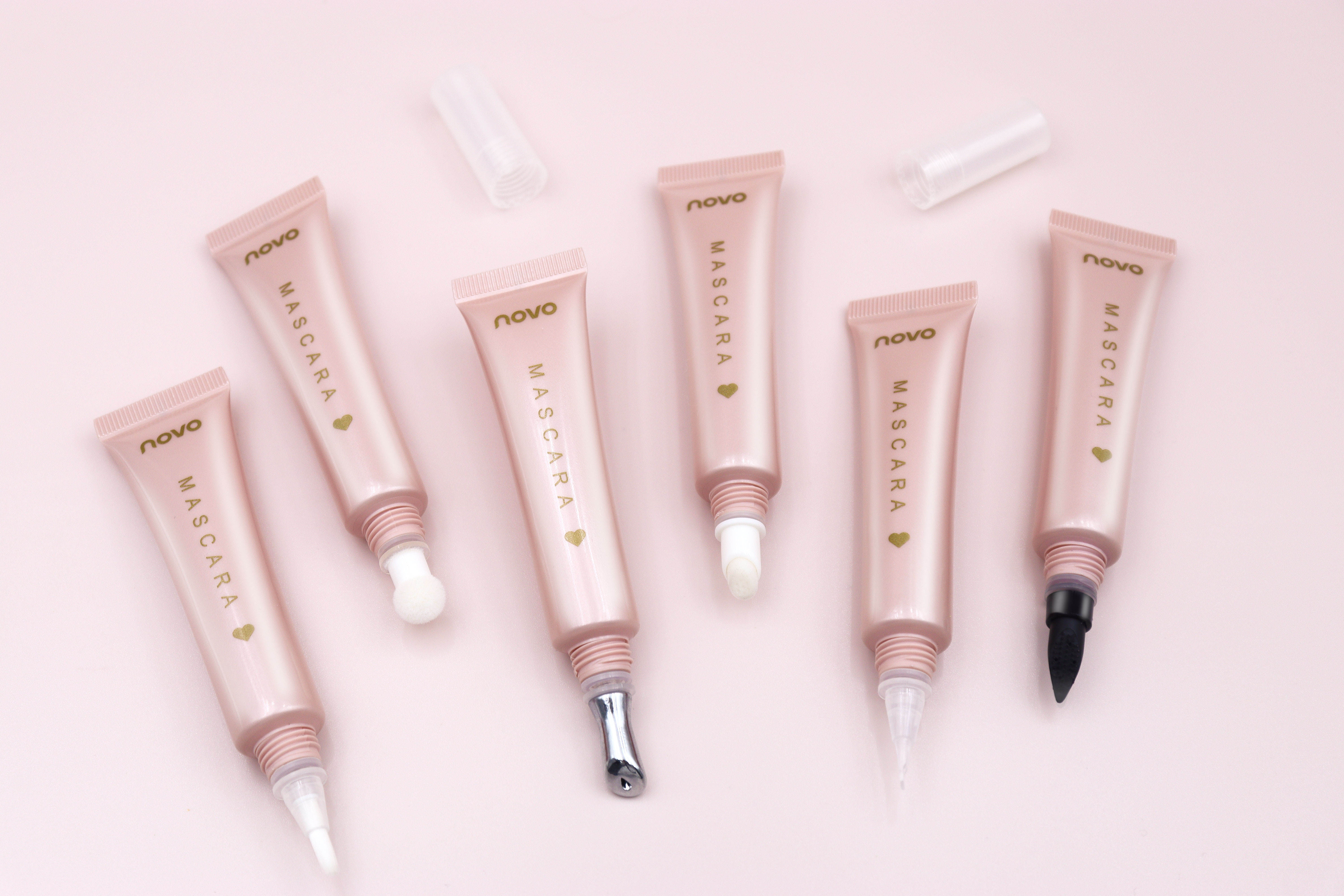 Многофункциональный тюбик 10-15 мл, различные головки аппликатора, косметический тюбик для блеска для губ, тюбик для крема для глаз, косметическая пластиковая упаковка