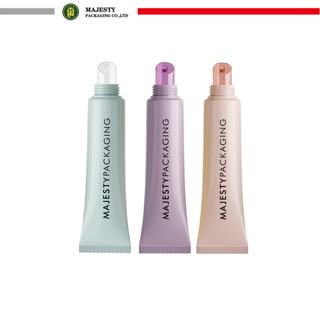 Красочная яркая пластиковая косметическая упаковка в тюбиках Губная помада Бальзам для губ Упаковка в тюбиках 10 мл 15 мл 30 мл Упаковка в тюбиках для макияжа