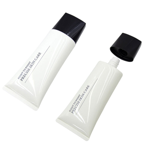 Мягкий пластиковый тюбик для очищающего крема для глаз, солнцезащитный крем с откидной крышкой для ухода за кожей