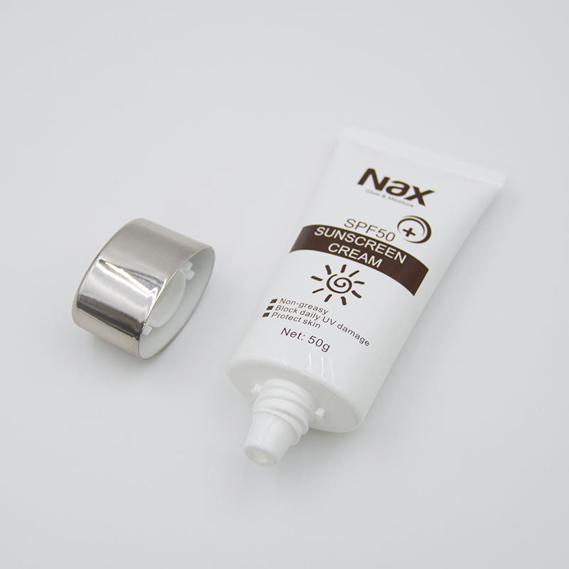 OEM мягкая пластиковая трубка с завинчивающейся крышкой для солнцезащитного крема BB & CC для лица, крема для глаз, очищающего средства, масок для ухода за кожей