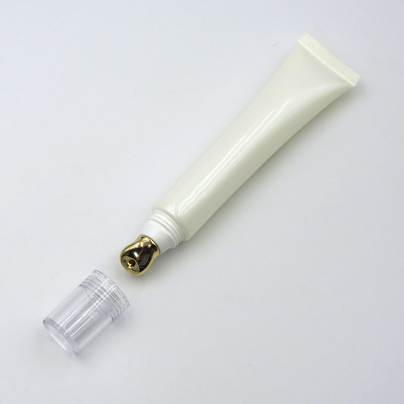 OEM горячая распродажа 25 мл D19 PE мягкая трубка из цинкового сплава массажный аппликатор для губной помады солнцезащитный крем очищающий крем для глаз упаковка