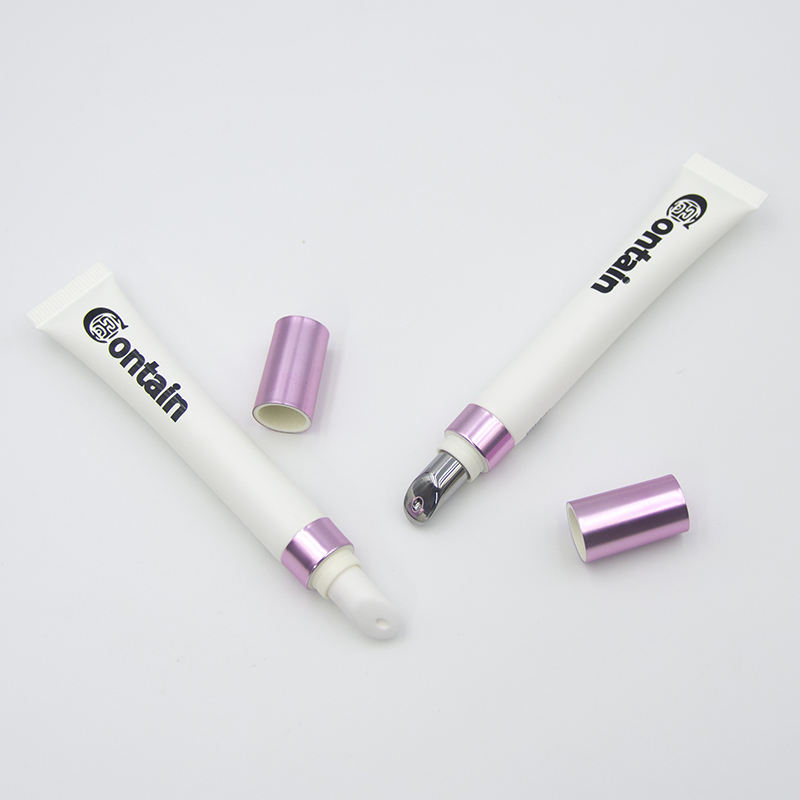 Лидер продаж, 10 мл, 15 мл, 20 мл, упаковочная трубка с вибрирующей головкой-аппликатором для крема для глаз, помады, солнцезащитного крема и очищающего средства