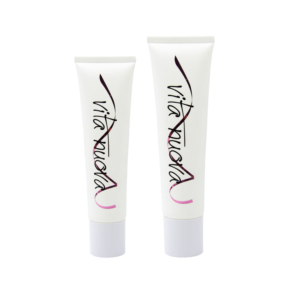 Матовый косметический пластиковый тюбик с логотипом под заказ для солнцезащитного крема для лица, ухода за кожей, лосьона для тела, упаковки тюбика с кремом для рук с завинчивающейся крышкой