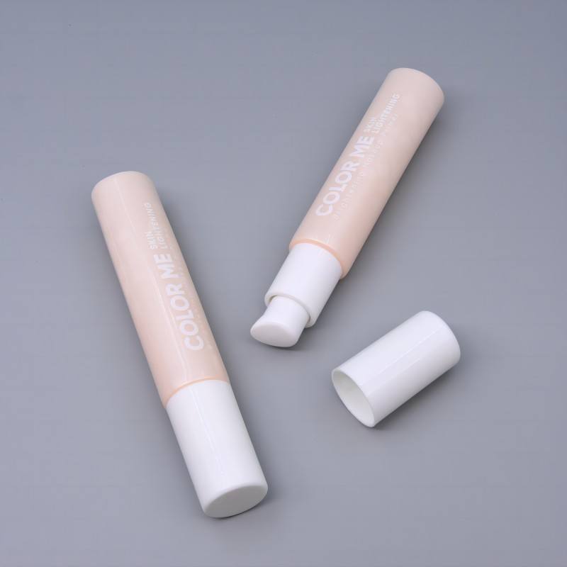 OEM 20 г прозрачный пустой пластиковый тюбик для тонального крема BB & CC, кремовая помада и солнцезащитный крем с помпой для лосьона Производитель косметических тюбиков