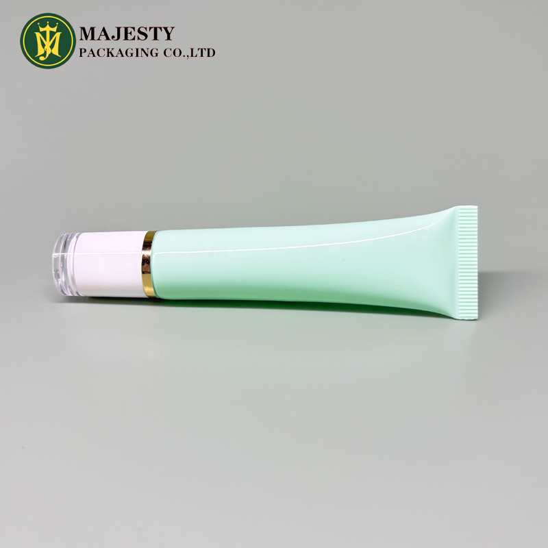 10-25 мл косметической трубки Глянцевая трубка с силиконовым аппликатором