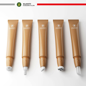 КОСМЕТИЧЕСКАЯ пластиковая трубка из полиэтилена с шариком из нержавеющей стали, массажная головка, аппликатор-кисть для блеска для губ и лосьона, косметическая упаковка