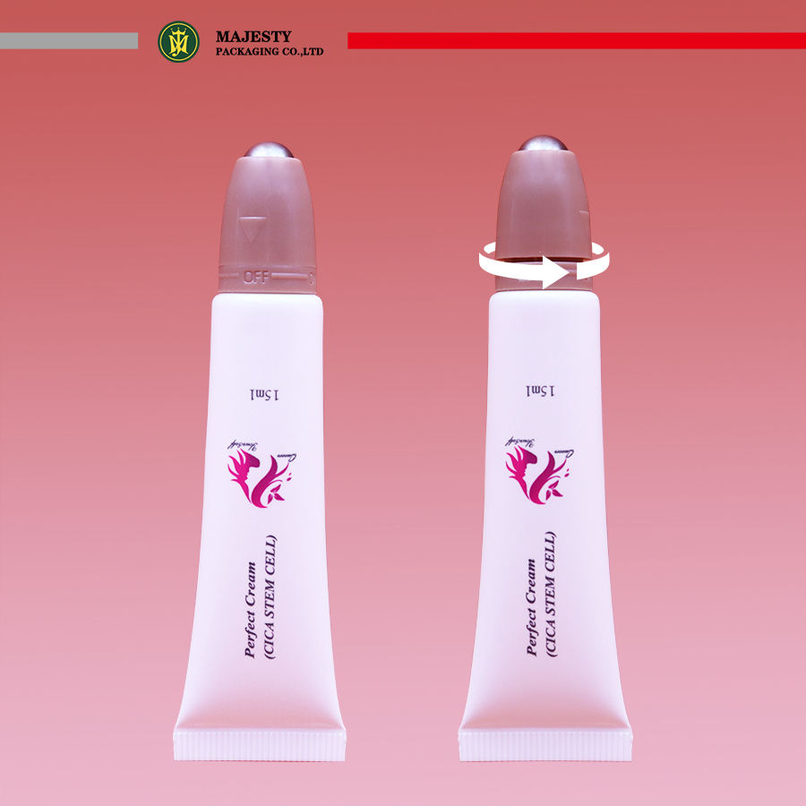 Тюбик-аппликатор с одним роликом и переключателем 5 мл/10 мл/15 мл Настраиваемая губная помада Блеск для губ Тюбик для бальзама для губ Пластиковая косметическая упаковка