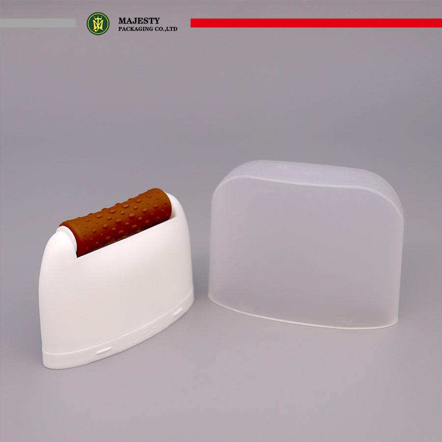 Массажный ролик Пластиковый тюбик для ухода за кожей Упаковка Овальный пластиковый тюбик Уход за телом Массаж тела Лосьон для тела Уход за кожей Косметический тюбик