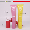 10-60 мл настраиваемый безвоздушный насос, пластиковая трубка для солнцезащитного лосьона для рук, крема для лица, пластиковая косметическая упаковка для тубы с насосом