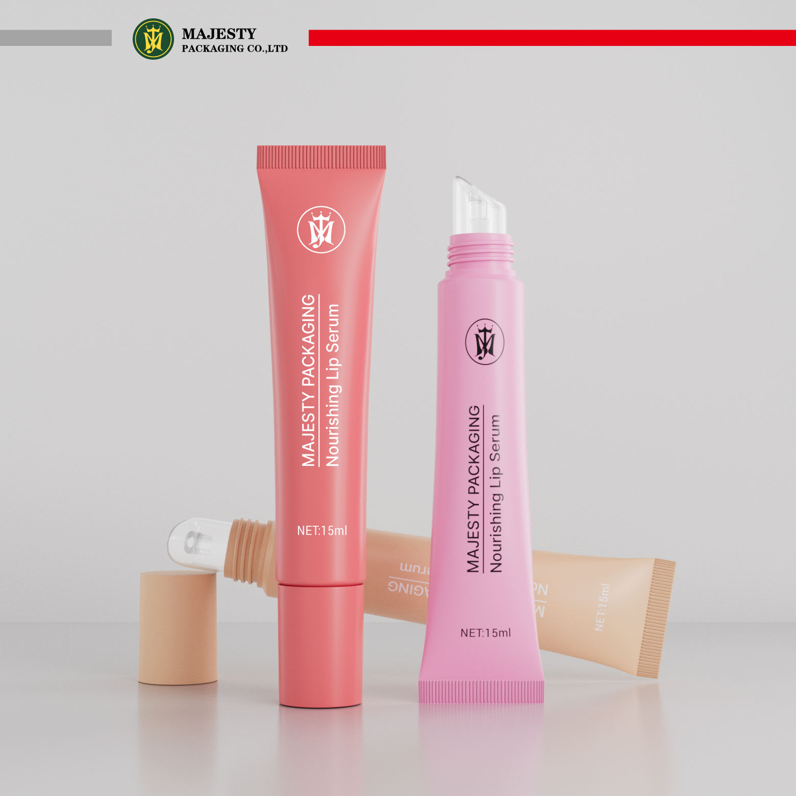 На заказ 10 мл 15 мл 20 мл пластиковая упаковка в тюбике Силиконовый блеск для губ Бальзам для губ Мягкий крем-гель для губ Скраб для губ тюбик