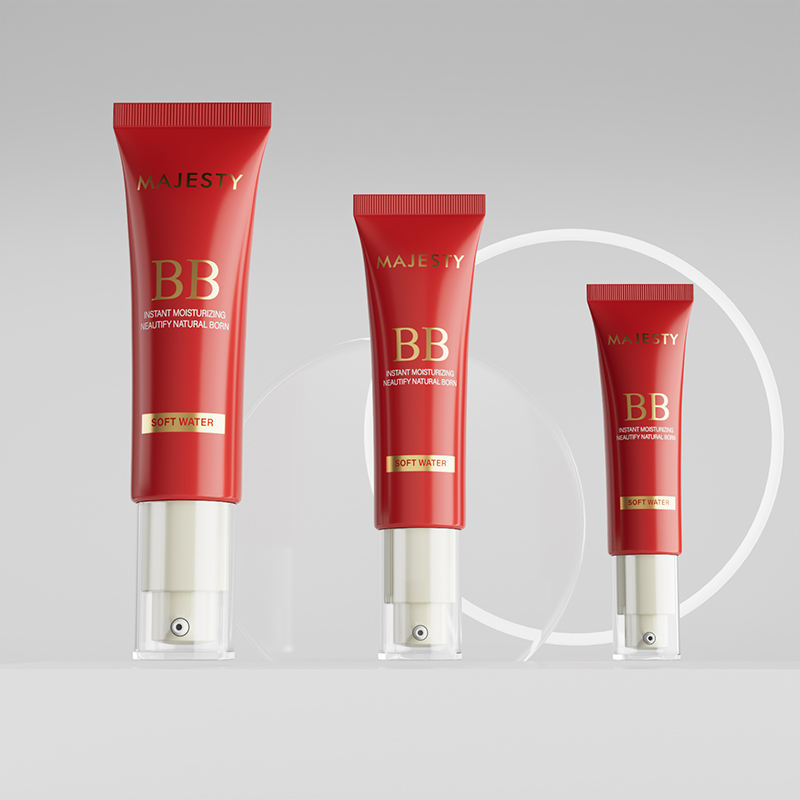 Индивидуальная пустая сжимаемая основа BB для солнцезащитной жидкой упаковки в косметической тубе с безвоздушным насосом для ухода за кожей и кремом для глаз