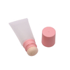 OEM 30 мл/50 мл пластиковый мягкий пустой тюбик кремовый консилер с губкой-аппликатором мягкая упаковка для румян для лица