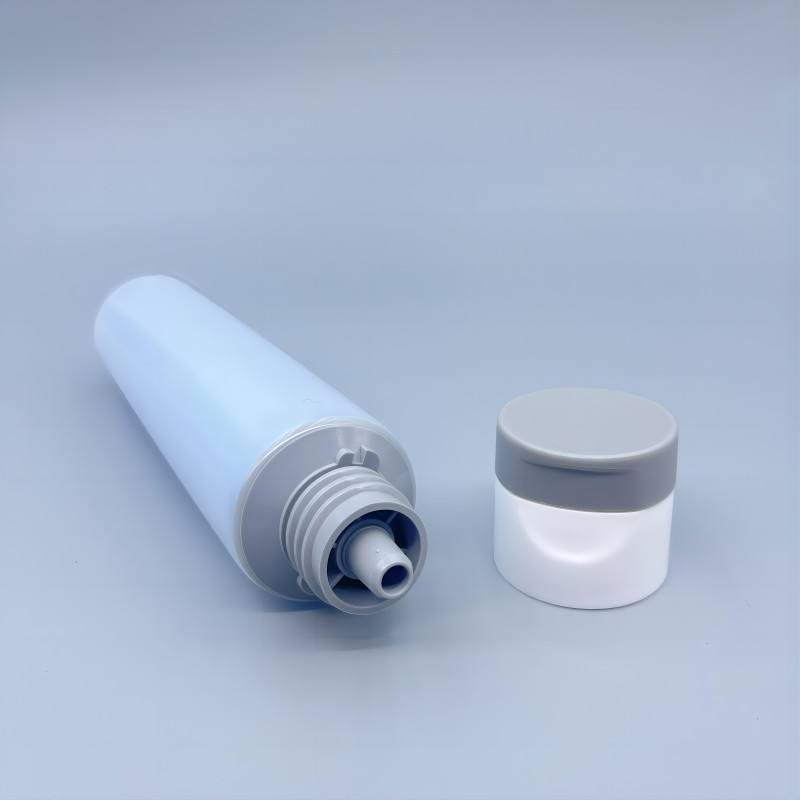 OEM 150ml Two Creams косметическая пластиковая двухкамерная двойная трубка для смешивания ингредиентов