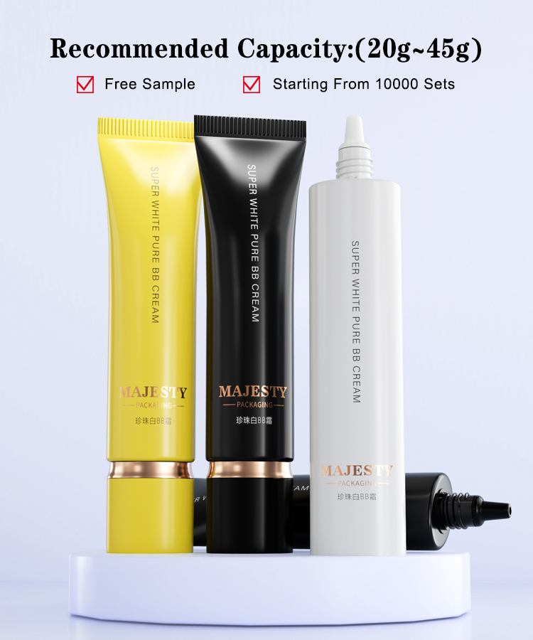 ODM/OEM 30 мл черная BB Cream Tube 