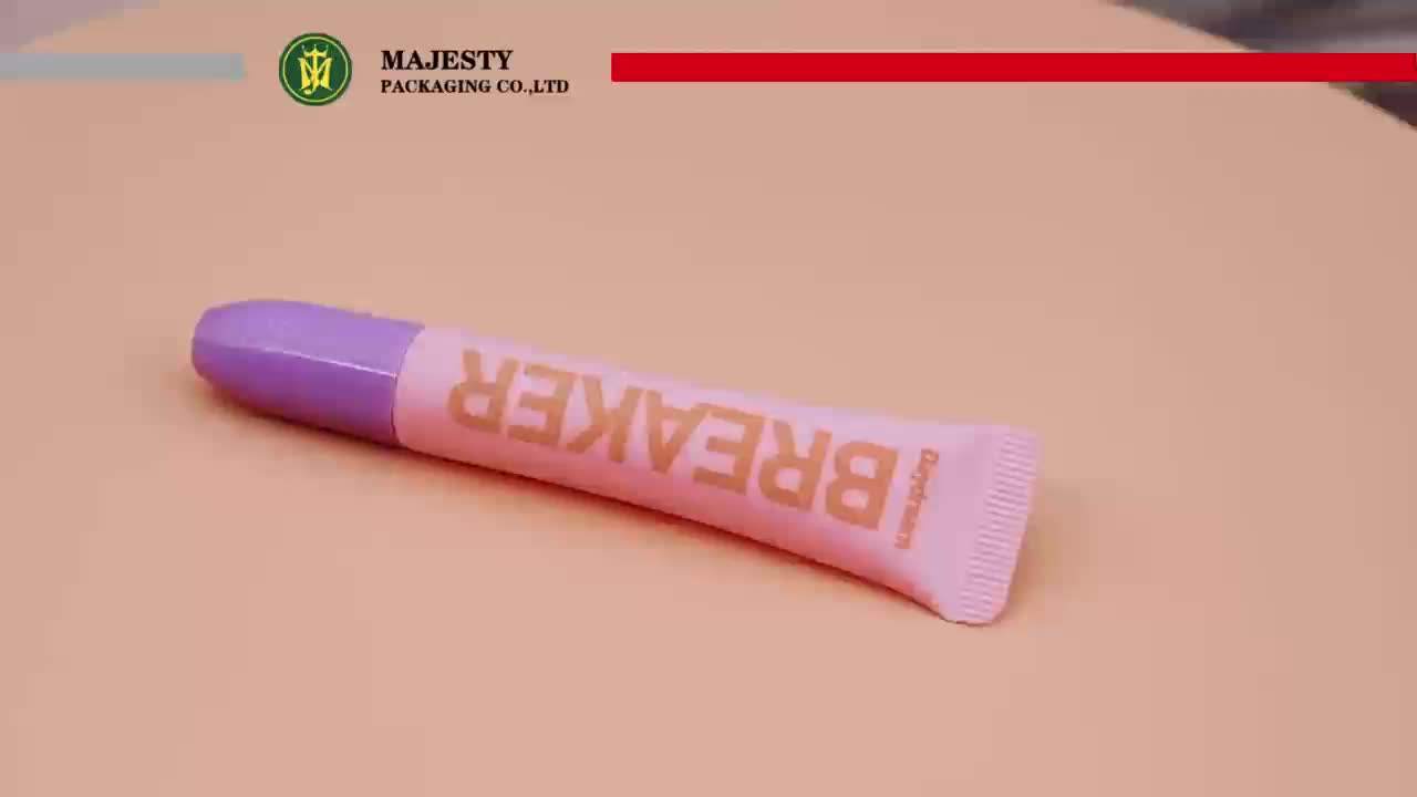 Пластиковый полиэтиленовый пустой тюбик, упаковка для ухода за кожей, косметический тюбик, губная помада, бальзам для губ, тюбик 10 мл, 20 мл, 30 мл, пластиковый тюбик PE/ABL/PBL тюбик
