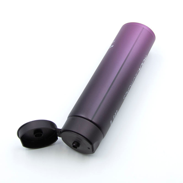 Заводская пластиковая косметическая трубка для лосьона, крема для рук, солнцезащитного крема для лица с откидной крышкой