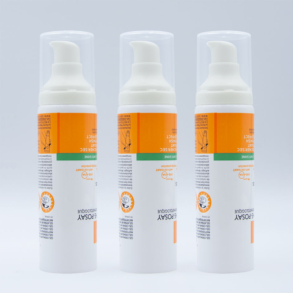 Изготовленная на заказ пустая пластиковая безвоздушная трубка с насосом для солнцезащитного крема, BB-крем, основа для макияжа, солнцезащитный крем для лица, крем для глаз, маски