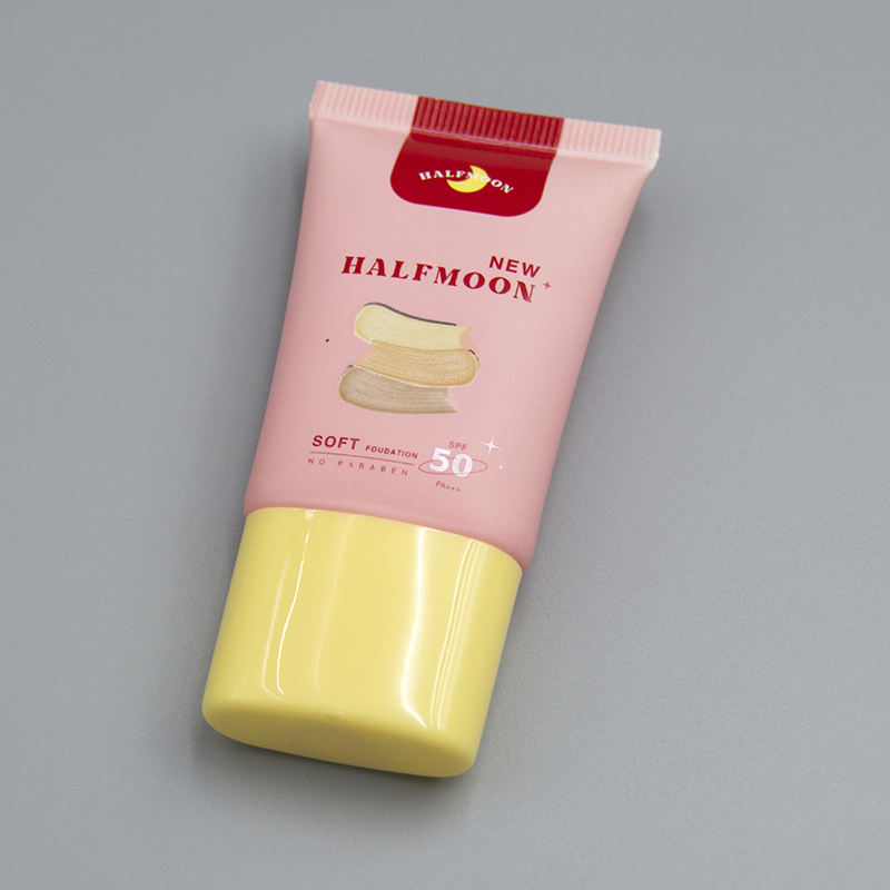 Мини-выжимка с индивидуальным логотипом, косметический пустой пластиковый тюбик емкостью 30 мл, крем для ухода за кожей лица, тональный крем для рук, солнцезащитный крем