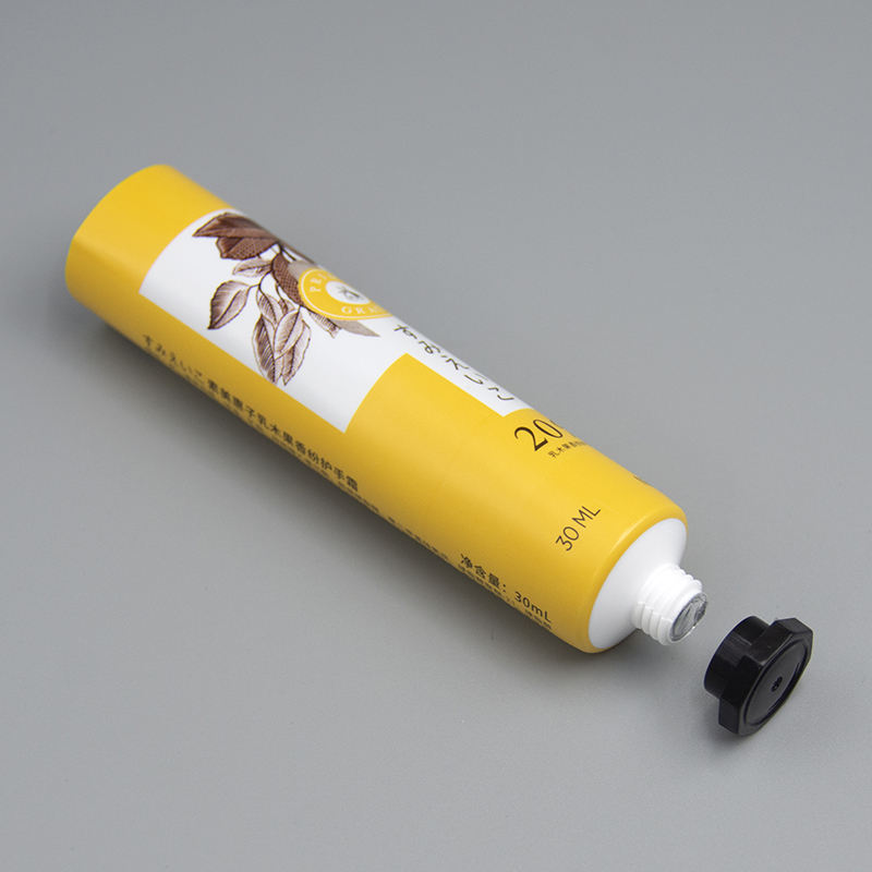 Индивидуальные тюбики из алюминиевой фольги 20–100 г для крема для рук, мягкая косметическая упаковка для солнцезащитного крема для очищающего средства для лица