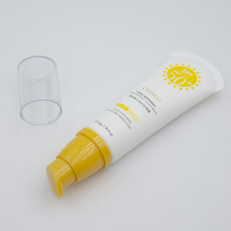Изготовленные на заказ пластиковые тубы для упаковки косметики, безвоздушный насос, крем BB CC, тональный лосьон и очищающий крем для глаз, разные цвета
