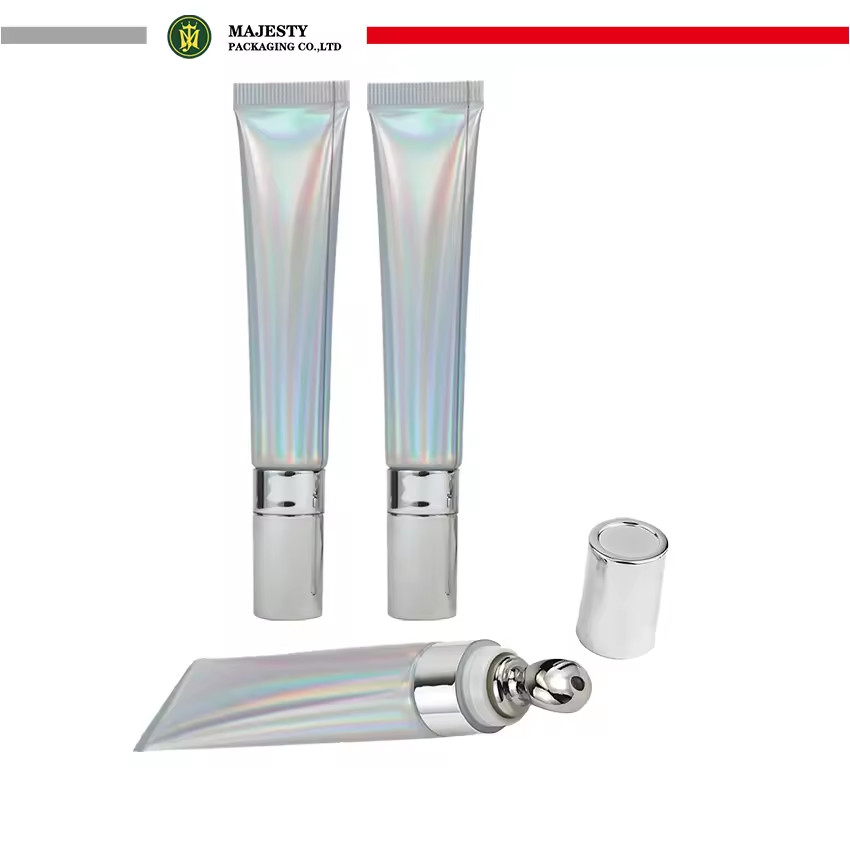 ABL 19 мм из цинкового сплава с винтовой головкой, тюбик 10 мл, 15 мл, 20 мл, хромированный колпачок для крема для глаз, помады, косметический аппликатор