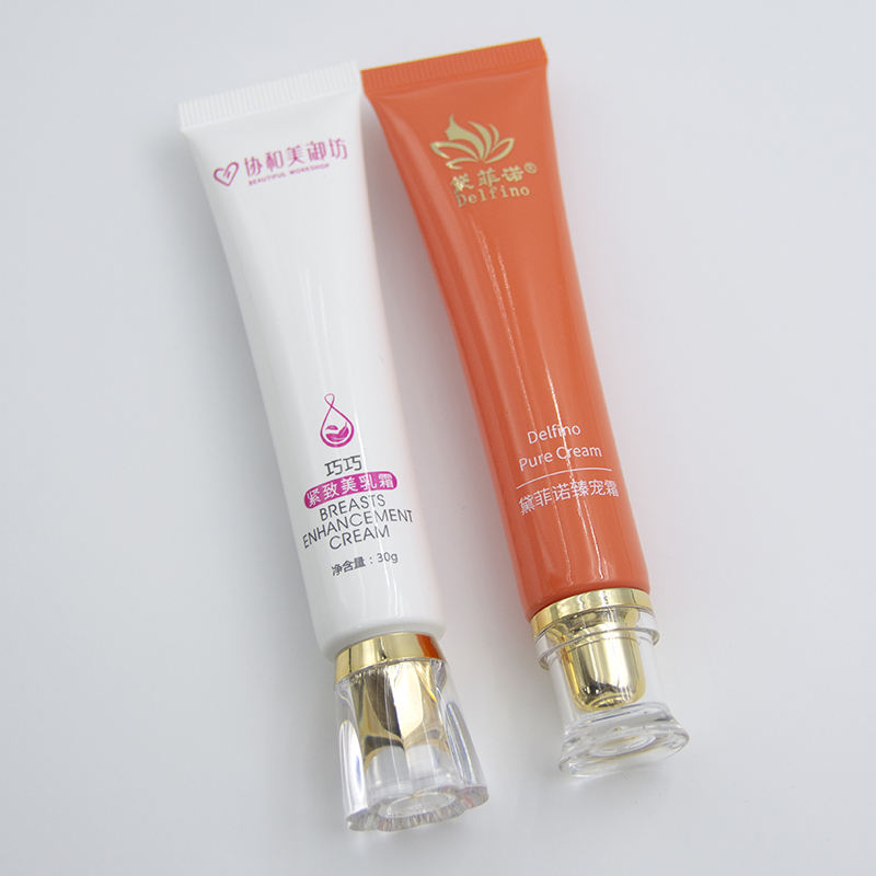 Индивидуальная мягкая полиэтиленовая пластиковая упаковка для тональной основы, солнцезащитного крема, косметики для лица, очищающего средства, шампуня, масок, круглой формы для ухода за кожей