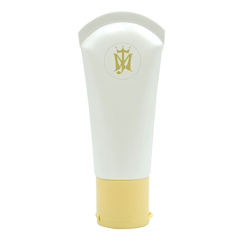 Изготовленный на заказ пустой тюбик для лосьона из полиэтилена. Мягкий косметический тюбик с откидной крышкой для мытья лица, солнцезащитной маски и т. д.