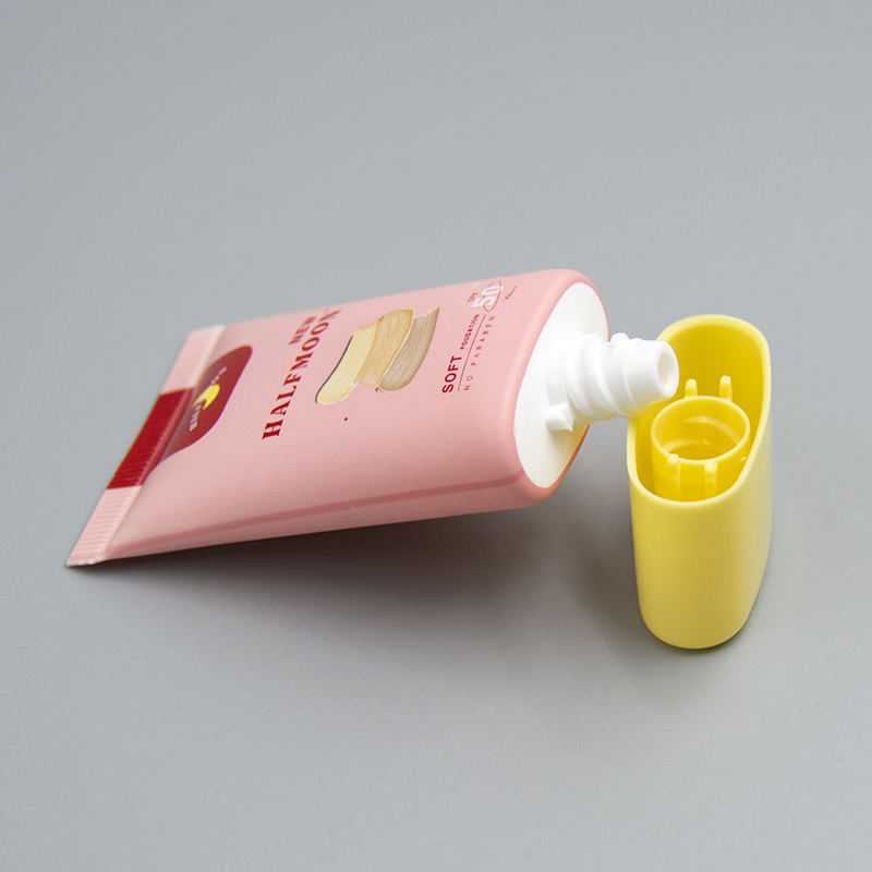 Мини-выжимка с индивидуальным логотипом, косметический пустой пластиковый тюбик емкостью 30 мл, крем для ухода за кожей лица, тональный крем для рук, солнцезащитный крем