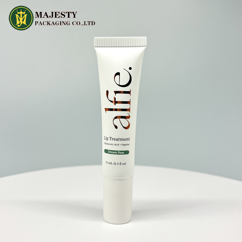 10-25 мл косметическая пластиковая глянцевая трубка для губ 