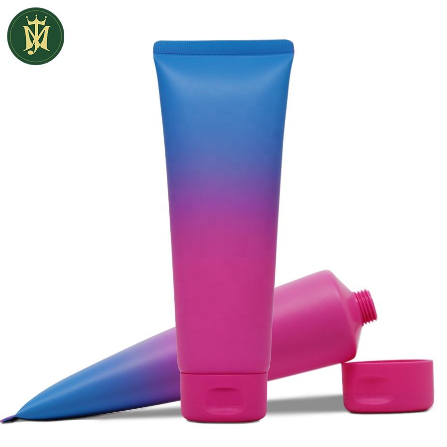 50 мл 100 мл 150 мл 250 мл Пластиковый косметический тюбик для ухода за кожей Очищающее средство для лица Лосьон для тела Скраб для тела Пустой пластиковый упаковочный тюбик