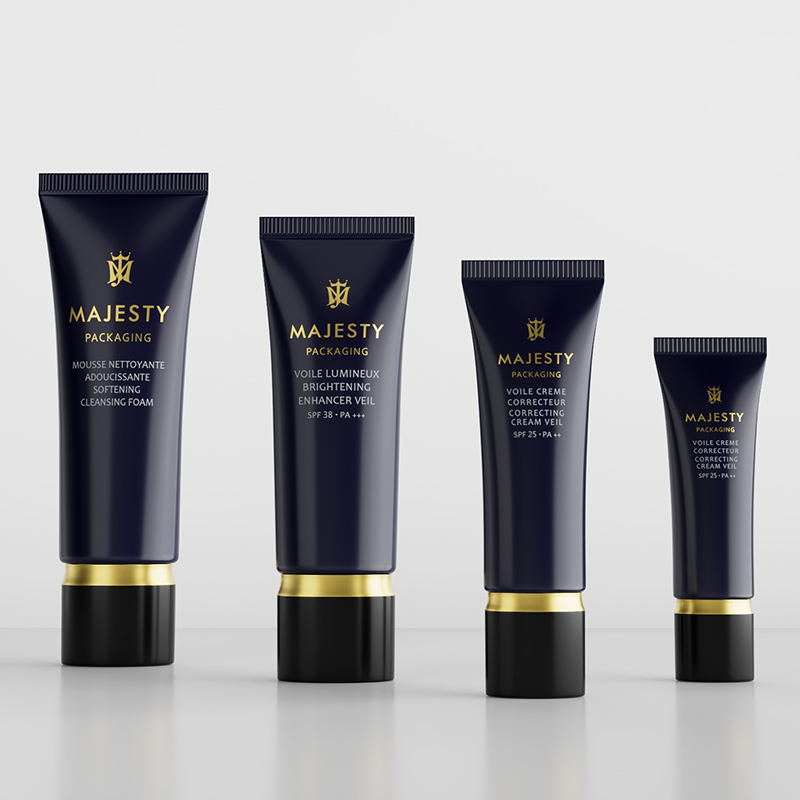 OEM 30 мл-60 мл Роскошные мягкие пластиковые пустые тюбики для крема для глаз Тональная жидкость и солнцезащитный крем Упаковка Косметическая туба