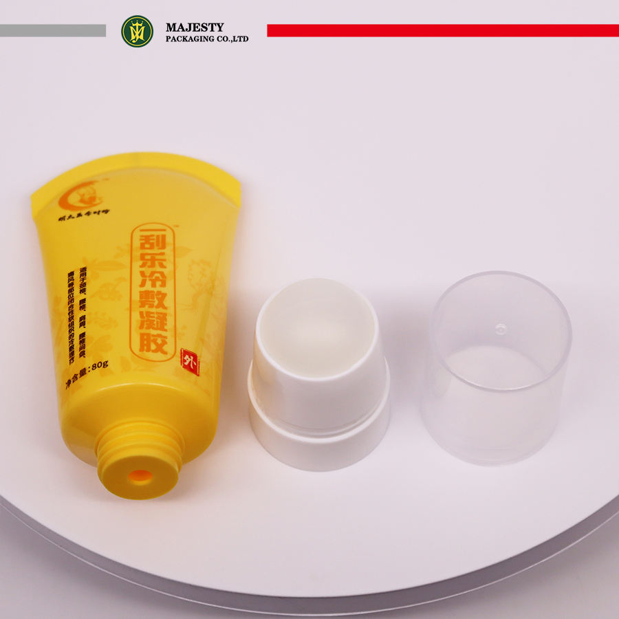 100 мл шариковый роликовый массажный пластиковый тюбик для ухода за кожей, ухода за телом для лосьона и крема, косметическая упаковка