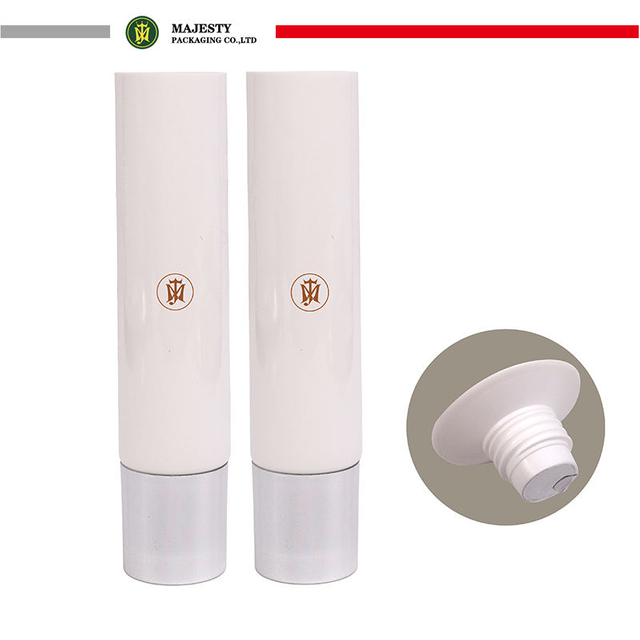Индивидуальный логотип, 30 г, 50 мл, мягкий пластиковый пустой тюбик для косметики по уходу за кожей, BB-крем, солнцезащитный крем, крем для глаз, очищающее средство, румяна, завинчивающаяся верхняя крышка