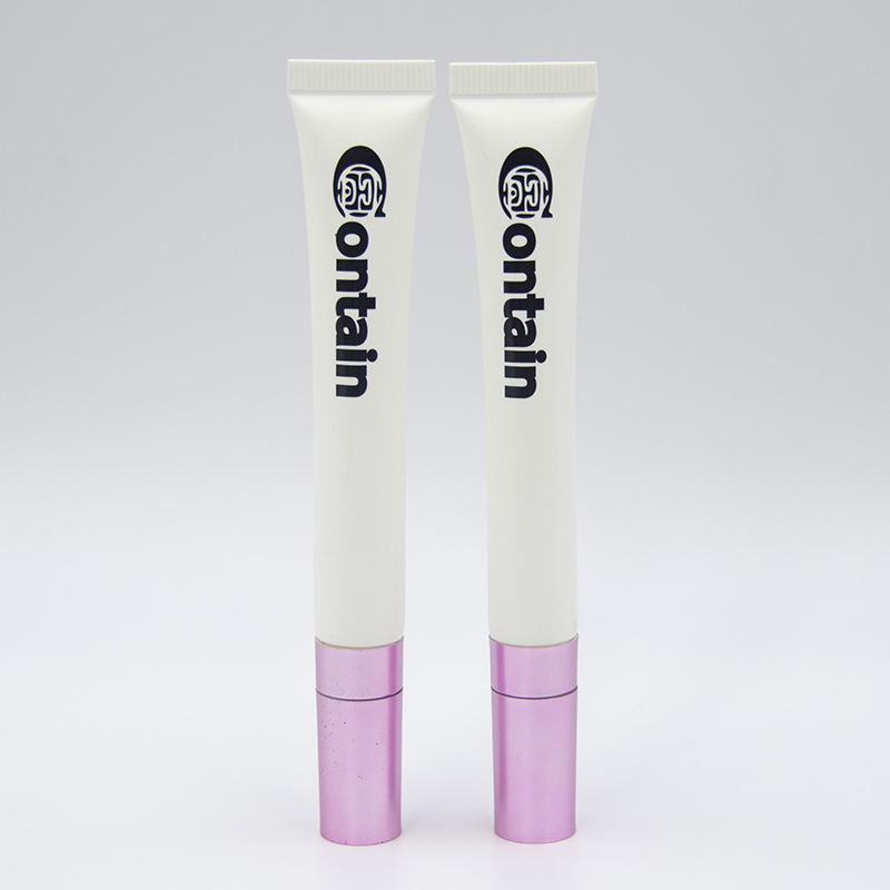 Лидер продаж, 10 мл, 15 мл, 20 мл, упаковочная трубка с вибрирующей головкой-аппликатором для крема для глаз, помады, солнцезащитного крема и очищающего средства