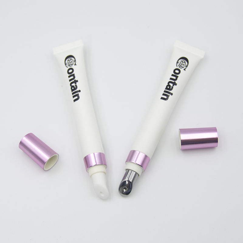 Лидер продаж, 10 мл, 15 мл, 20 мл, упаковочная трубка с вибрирующей головкой-аппликатором для крема для глаз, помады, солнцезащитного крема и очищающего средства