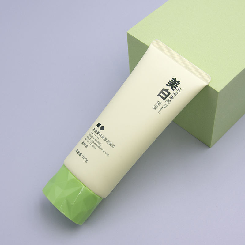 OEM100ML-120ML Косметическая овальная трубка для крема для глаз, ухода за кожей, средства для мытья лица и солнцезащитного крема с завинчивающейся крышкой