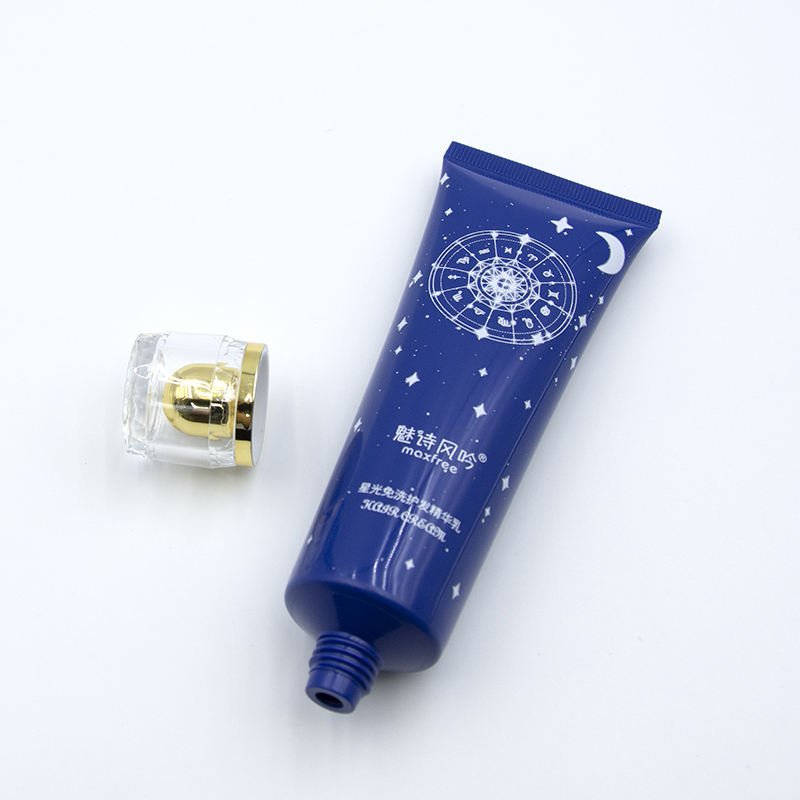 Мягкий акриловый чехол на заказ, лосьон для тела, тюбик для очищения лица, солнцезащитный крем, пластиковая упаковка для тюбика для крема для лица и рук