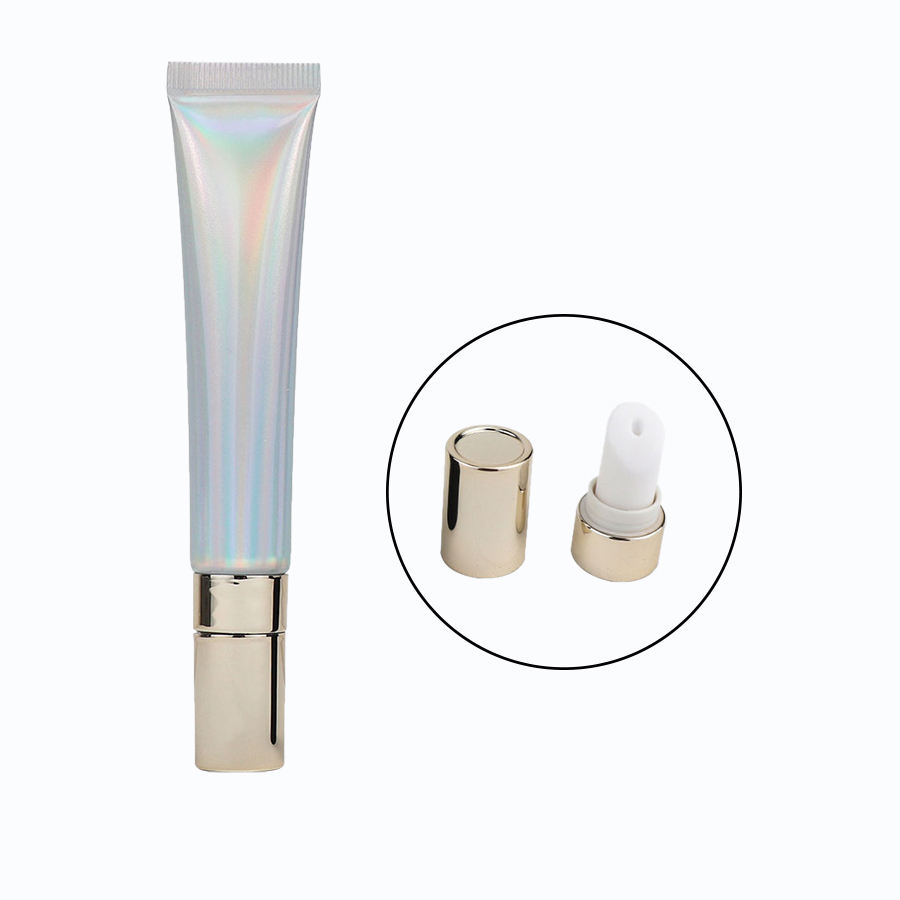 Лазерное серебро, 20 г, мягкая трубка ABL, 20 мл, пустой косметический контейнер, алюминиевая фольга, аппликатор для крема для глаз, пластиковые косметические тубы