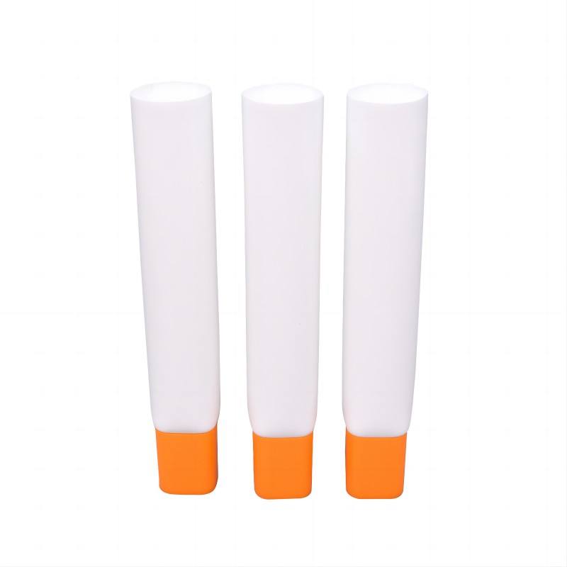 OEM 50 мл квадратной формы косметический тюбик мягкий пустой тюбик с насадкой для крема тональный крем для ухода за кожей крем для глаз трафаретная печать