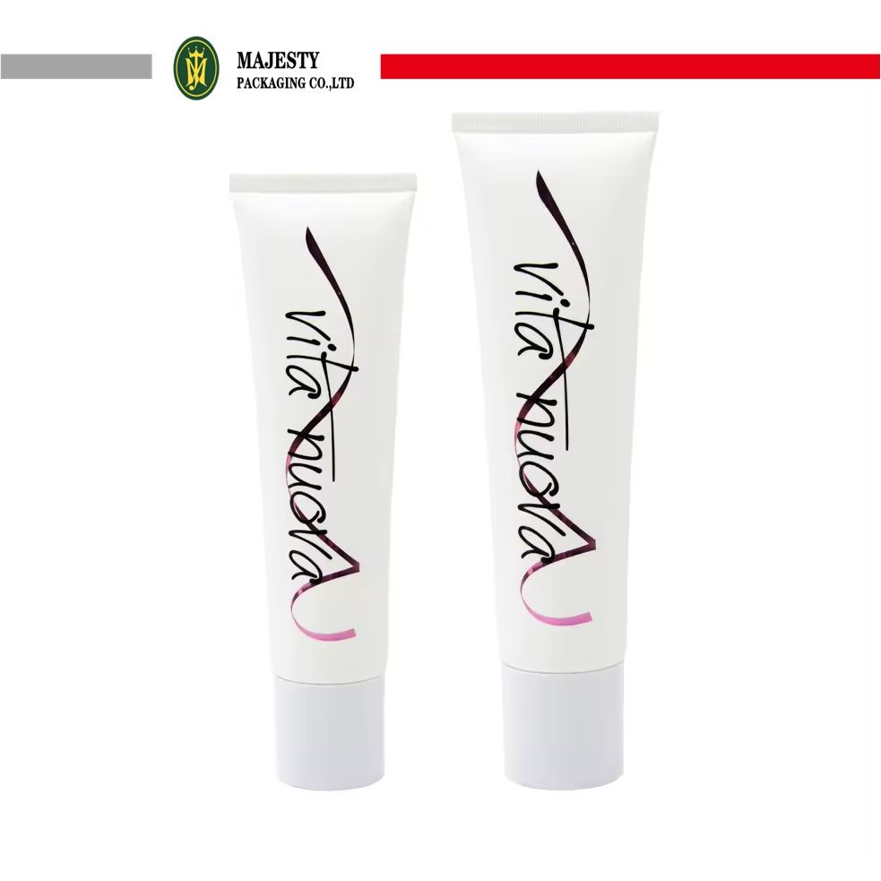 100 г настраиваемая полиэтиленовая упаковка для крема для рук и очищающего средства для лица, мягкий пластиковый тюбик для мытья лица, тюбик для мытья лица, солнцезащитный тюбик с винтовой крышкой