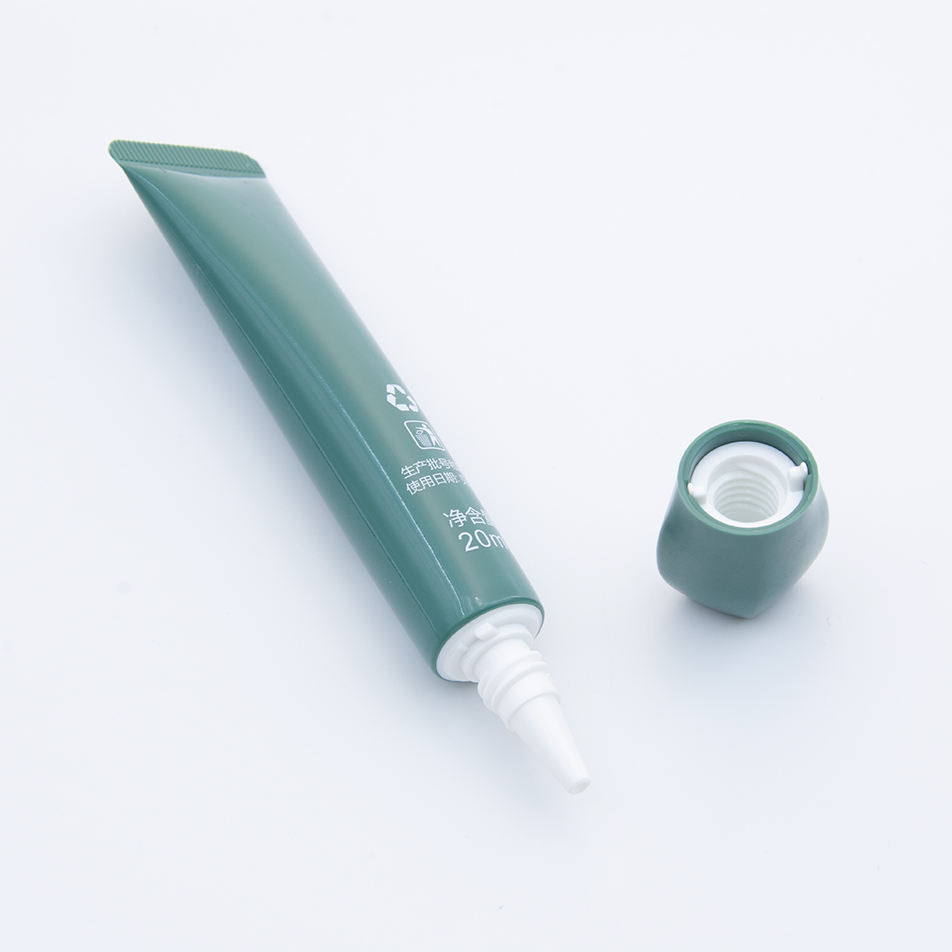 Индивидуальная пустая тюбик для крема для глаз 10 мл 15 мл 20 мл с винтовой крышкой Верхняя косметическая упаковка