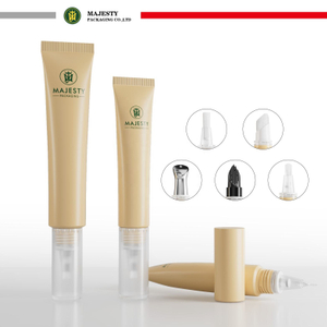 OEM 5ML-20ML Косметический шланг Аппликатор для лака для ногтей Головка щетки Пустая пластиковая упаковка тубы