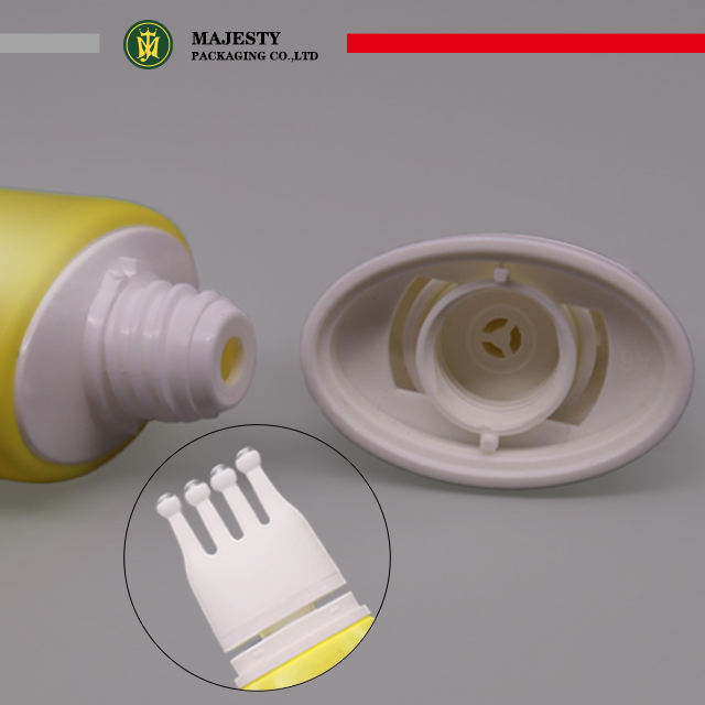 Шариковый ролик из нержавеющей стали, массажная пластиковая упаковка для тюбиков, уход за кожей головы, тюбик для ухода за волосами, пустая упаковка для тюбиков, косметика для ухода за кожей