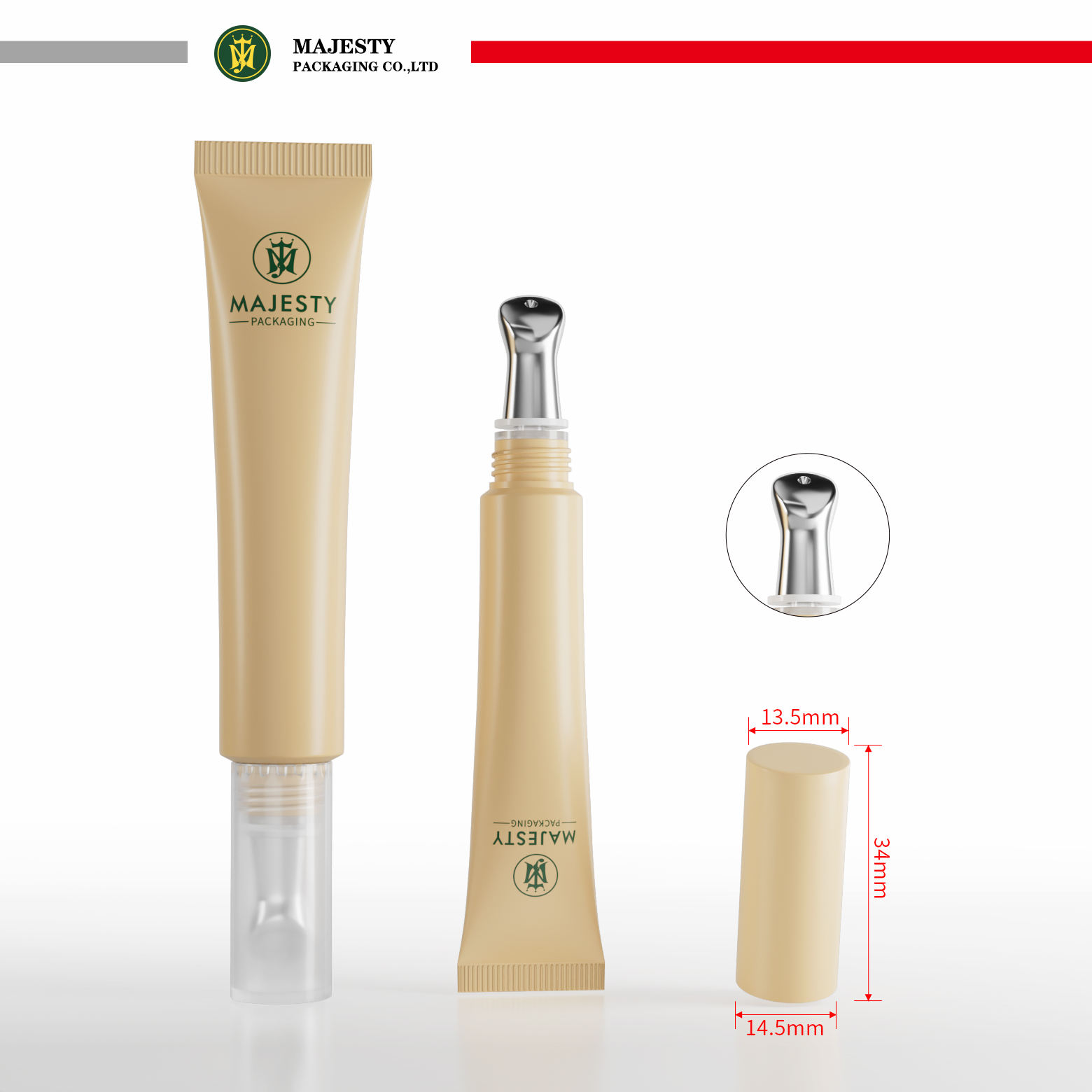 Многофункциональный тюбик 10-15 мл, различные головки аппликатора, косметический тюбик для блеска для губ, тюбик для крема для глаз, косметическая пластиковая упаковка