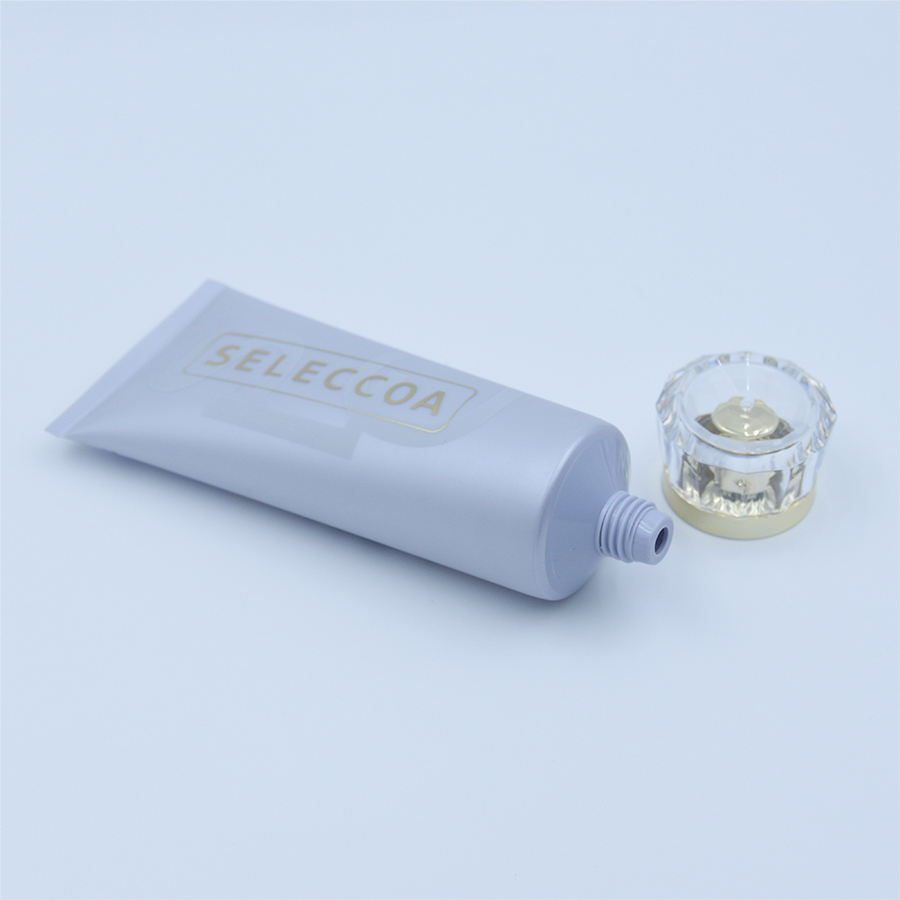 Настраиваемые эмульсии для лица, пустые косметические пластиковые тюбики, полиэтиленовый материал, используемый для солнцезащитного крема, упаковочных контейнеров для ухода за кожей